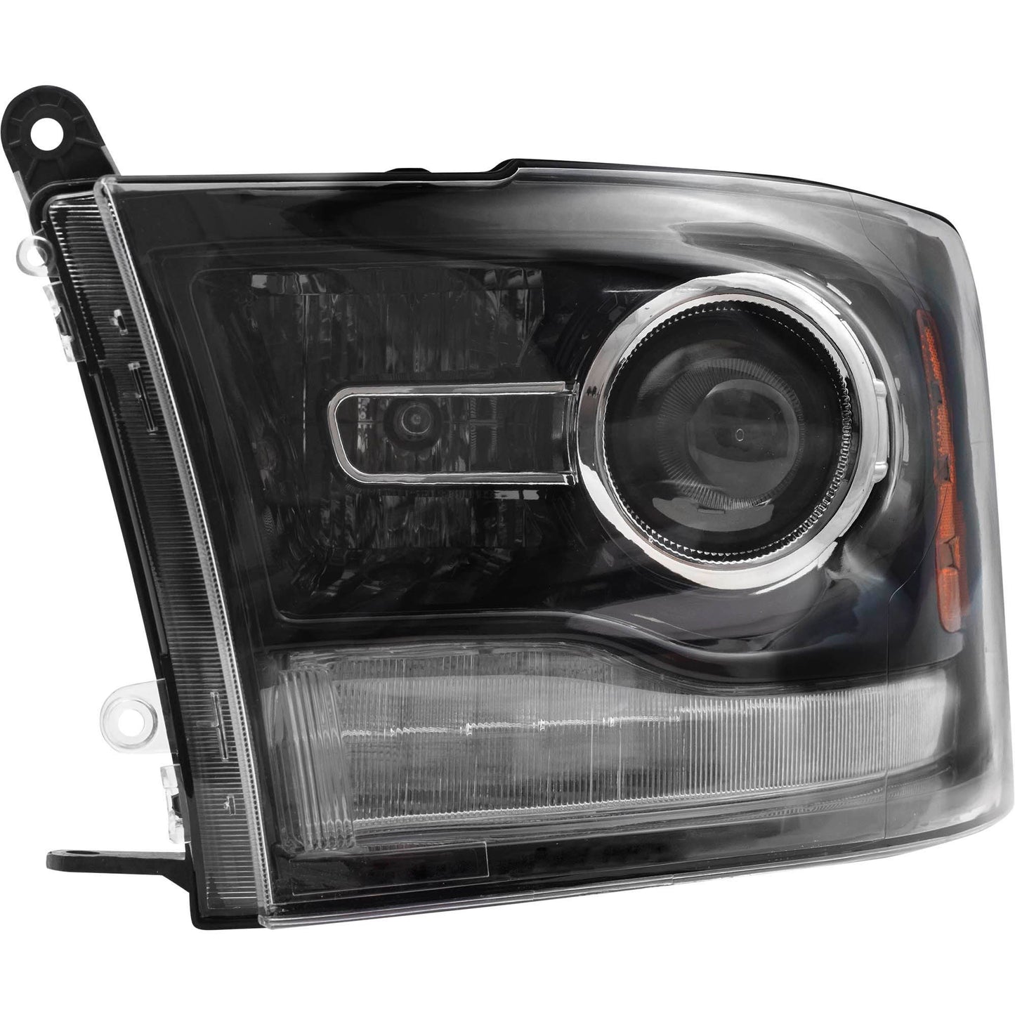 Brock Replacement Driver Halogen Projector Headlight Compatible with 2013-2015 Pickup Truck
