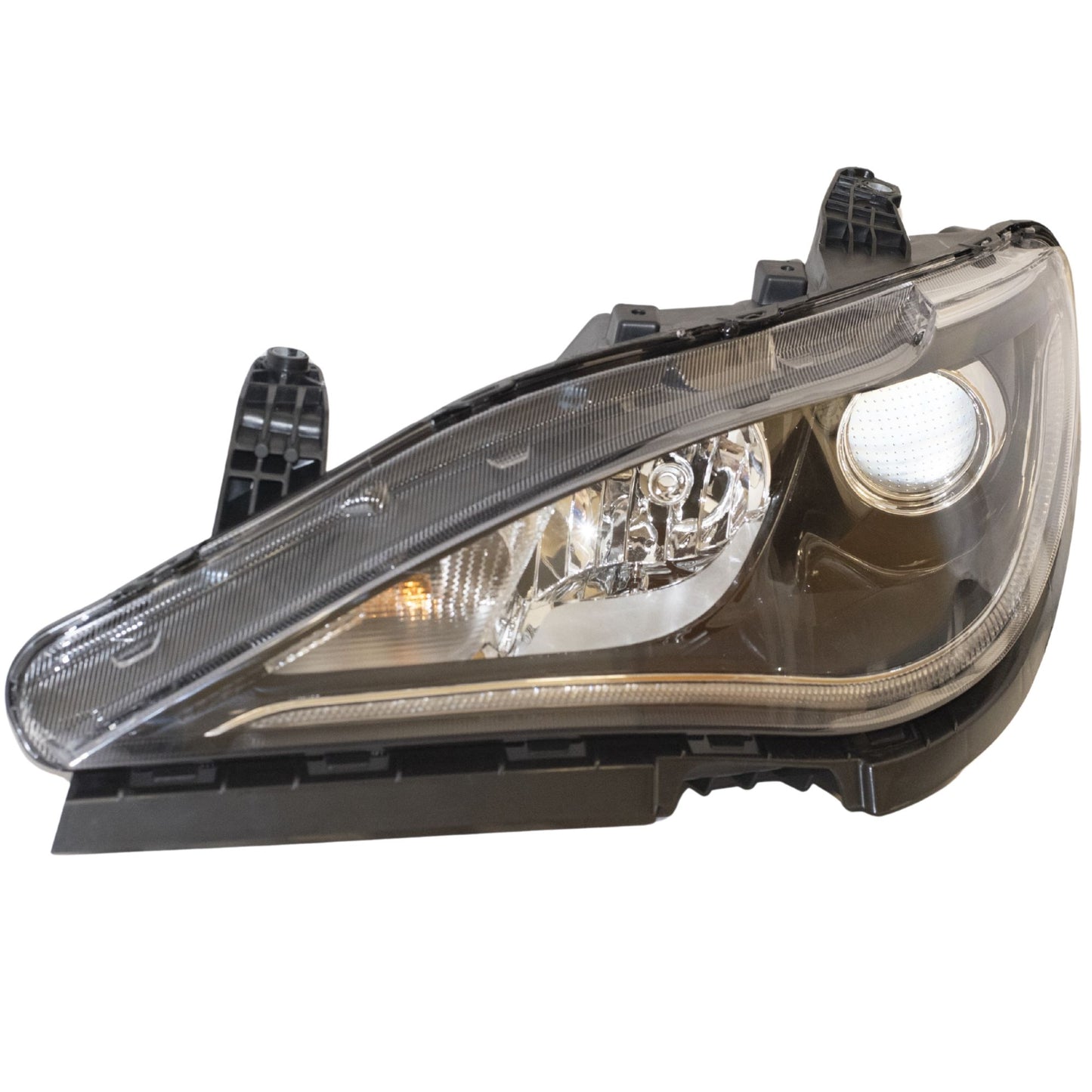 Headlight for 2017-2020 Pacifica Quad w/ Chrome Bezel w/o DRL for 2020 Voyager 68228947AI Left CH2518153