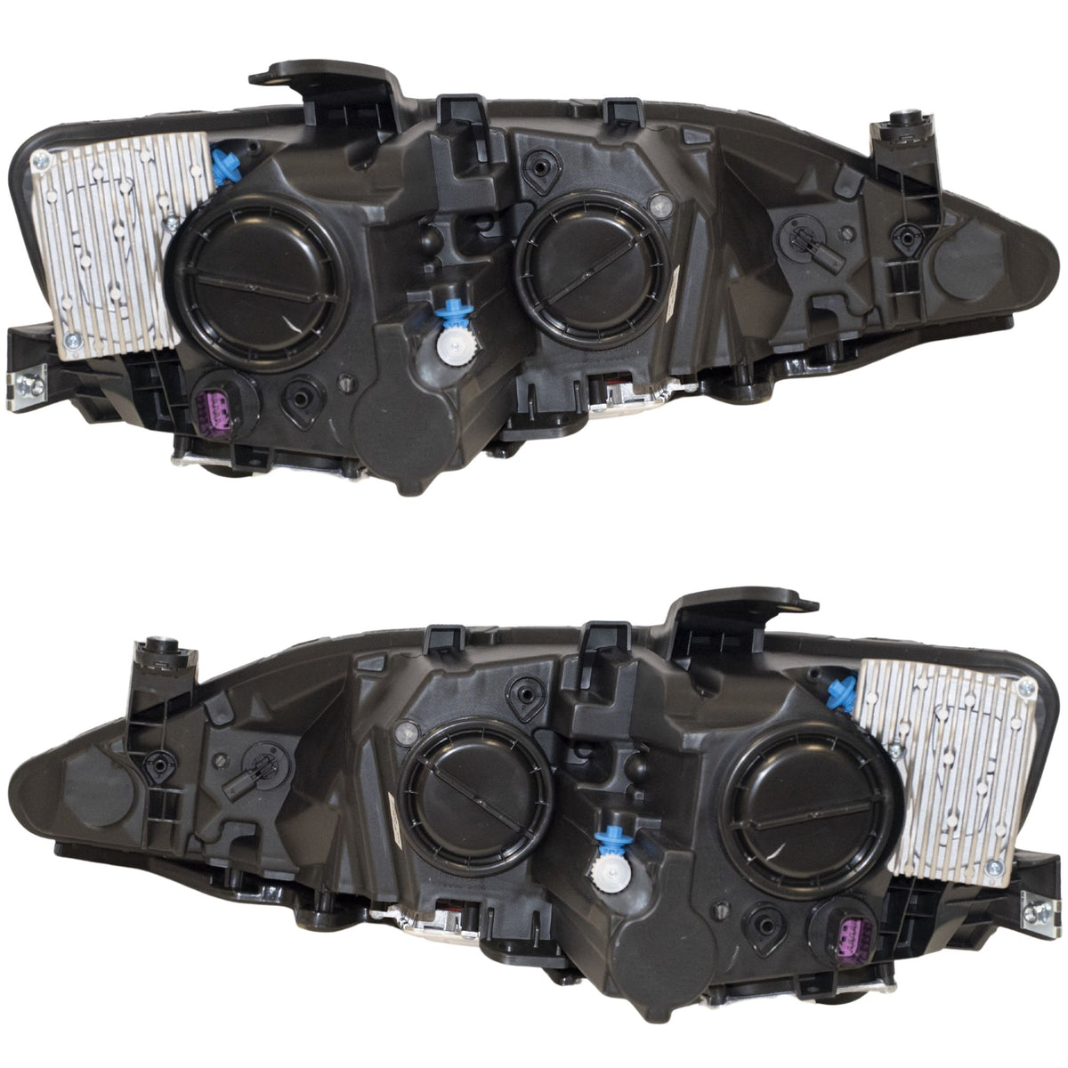 HID Headlight for 2017-2020 Pacifica Quad w/ Chrome Bezel-DRL-HID Kit 68228949AH Set CH2518152