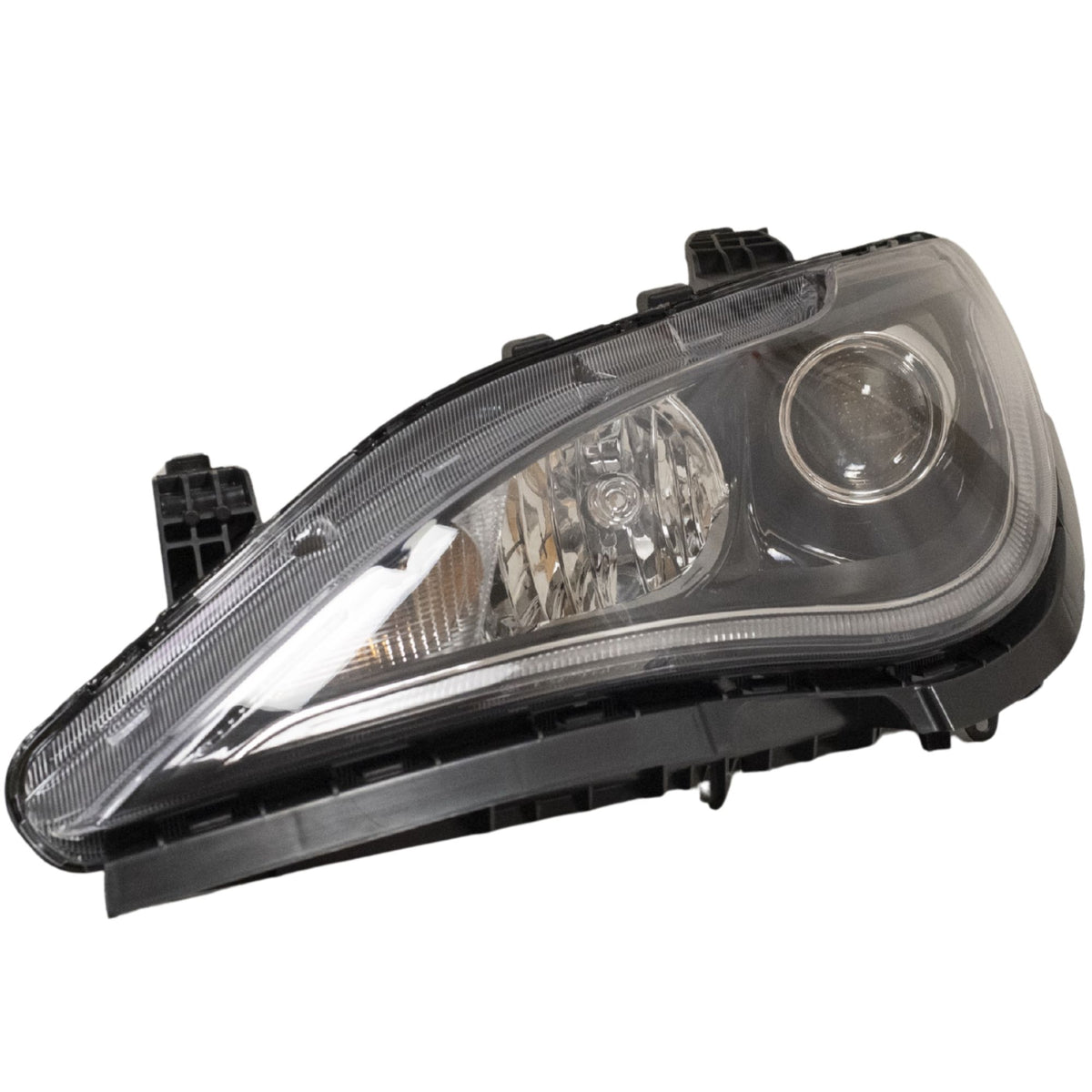 HID Headlight for 2017-2020 Pacifica Quad w/ Black Bezel-DRL-HID Kit 68370847AD Left CH2502319
