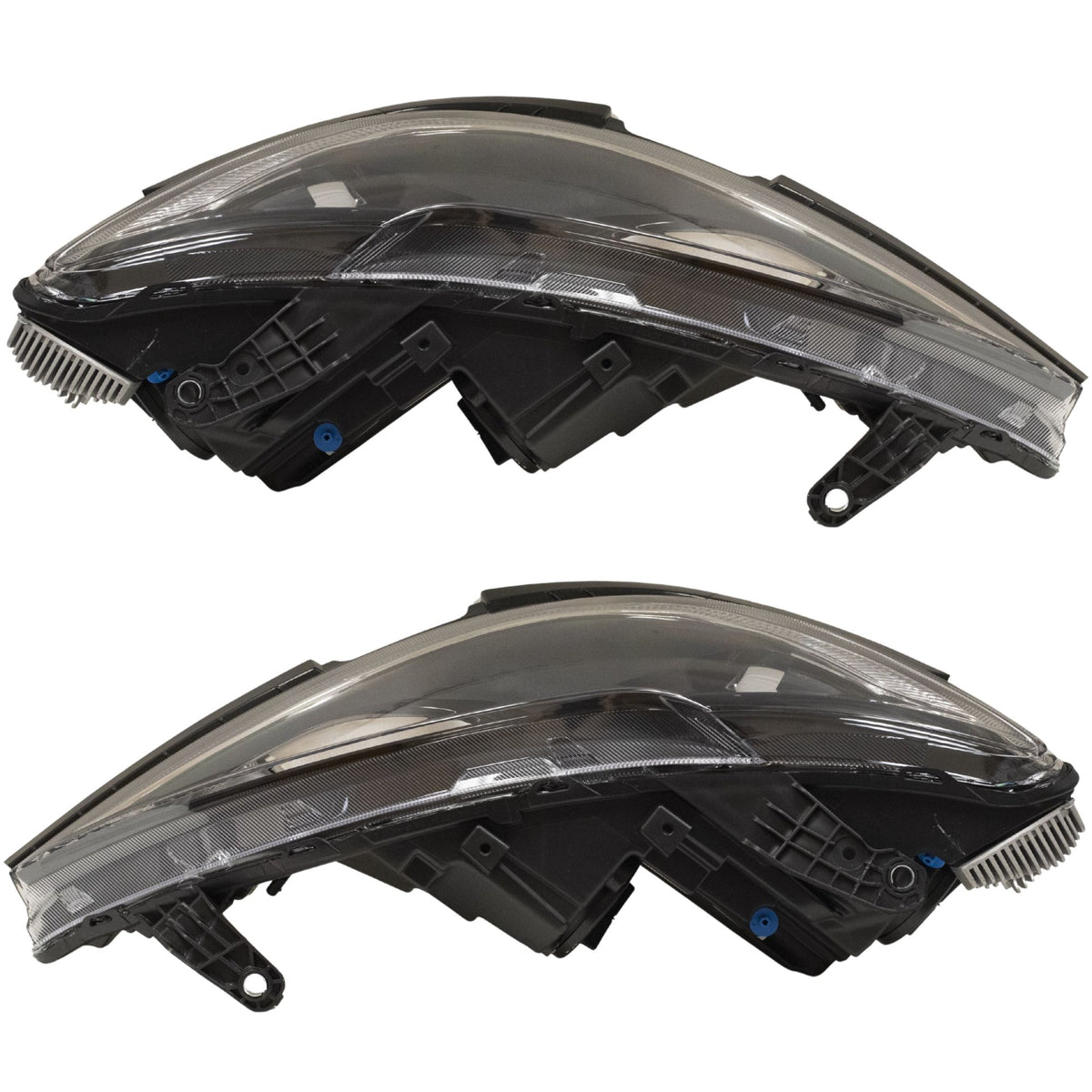 HID Headlight for 2017-2020 Pacifica Quad w/ Black Bezel-DRL-HID Kit 68370847AD Set CH2502319