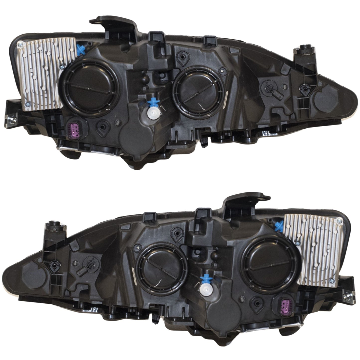 Headlight for 2017-2020 Pacifica Hybrid Quad w/ Chrome Bezel-DRL 68342193AE Set CH2502318