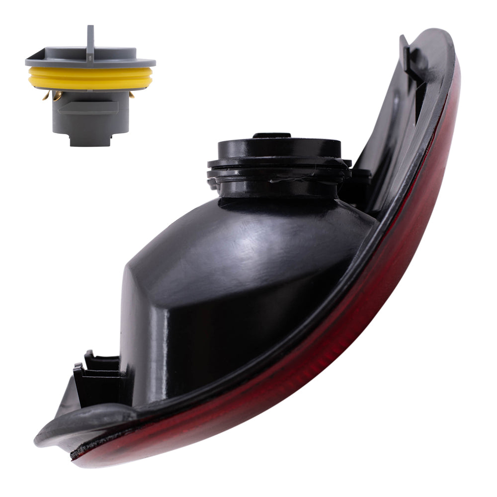 Brock Replacement Tail Lights W/Circuit Board & Tail Light Bulb Sockets W/O Bulbs 8 Piece Set Compatible with 96-00 Town & Country/Caravan/Grand Caravan/Voyager/Grand Voyager 98-03 Durango