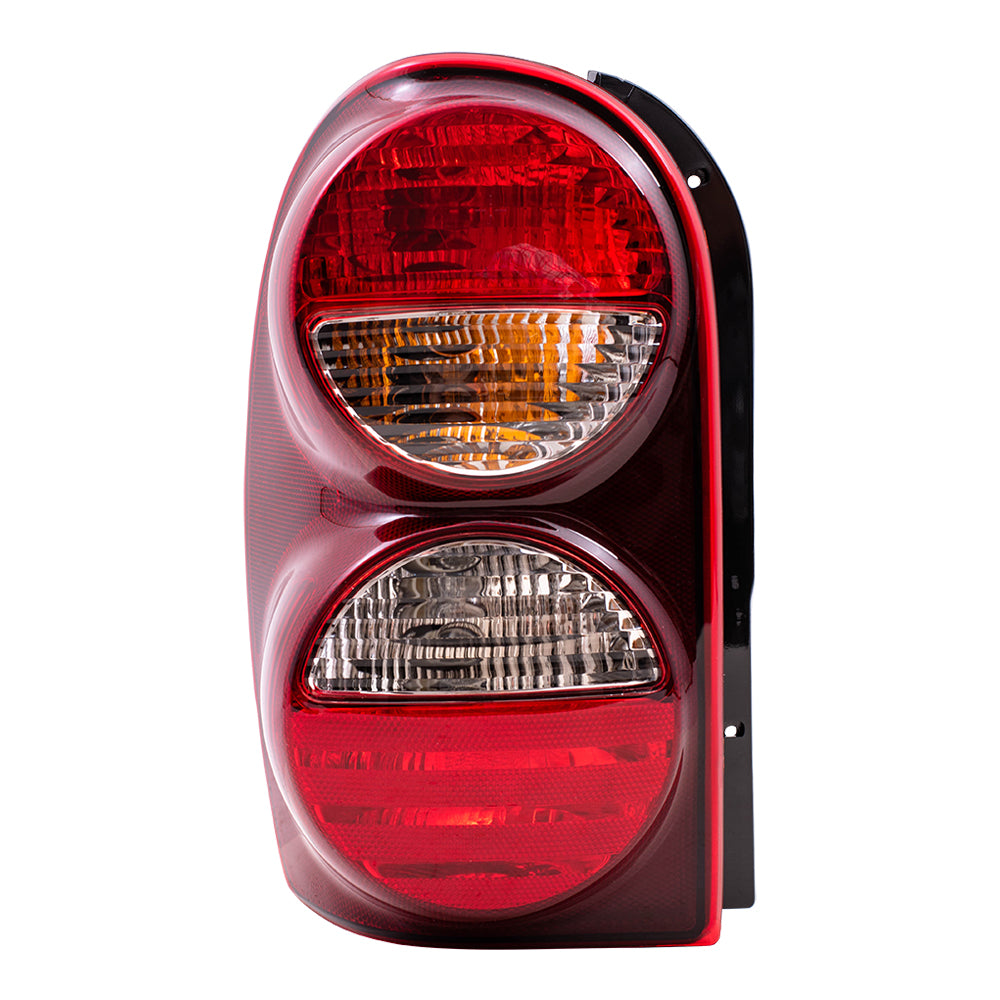 Brock Replacement Driver Tail Light Compatible with 2005-2007 Liberty 55157061AC