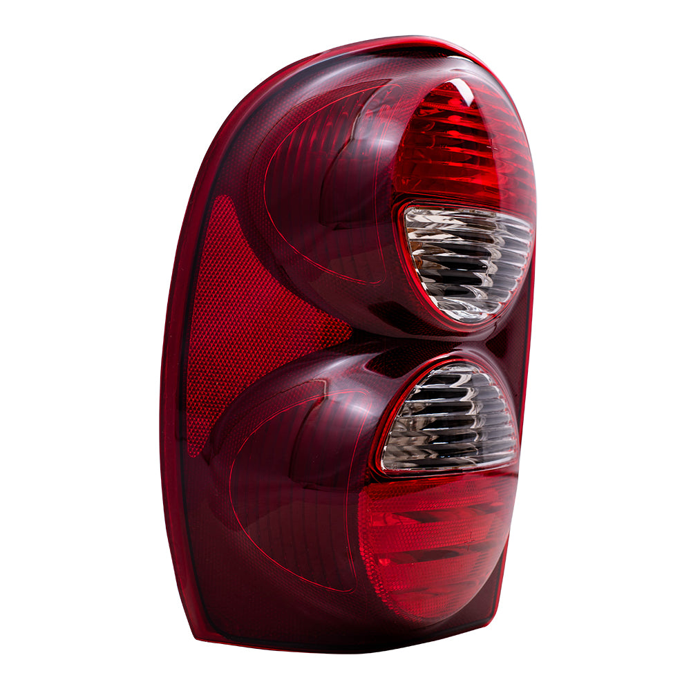 Brock Replacement Driver Tail Light Compatible with 2005-2007 Liberty 55157061AC