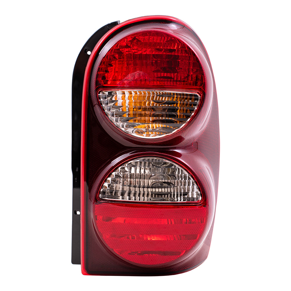 Brock Replacement Passenger Tail Light Compatible with 2005-2007 Liberty 55157060AD