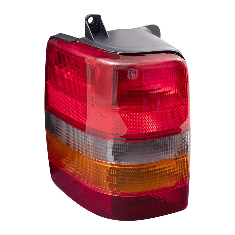 Brock Replacement Driver Tail Light Compatible with 1993-1998 Grand Cherokee 55155739AA