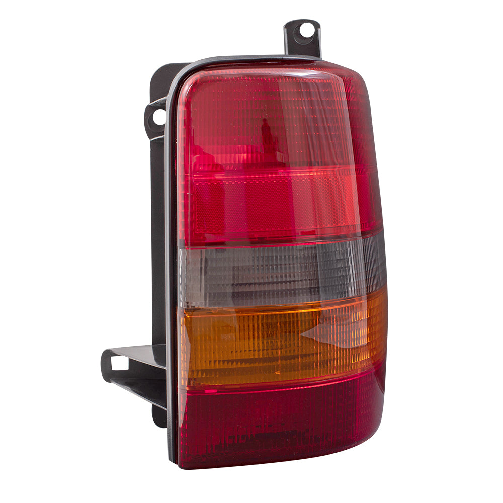 Brock Replacement Set Driver and Passenger Tail Light Compatible with 1993-1998 Grand Cherokee 55155739AA 55155738AA