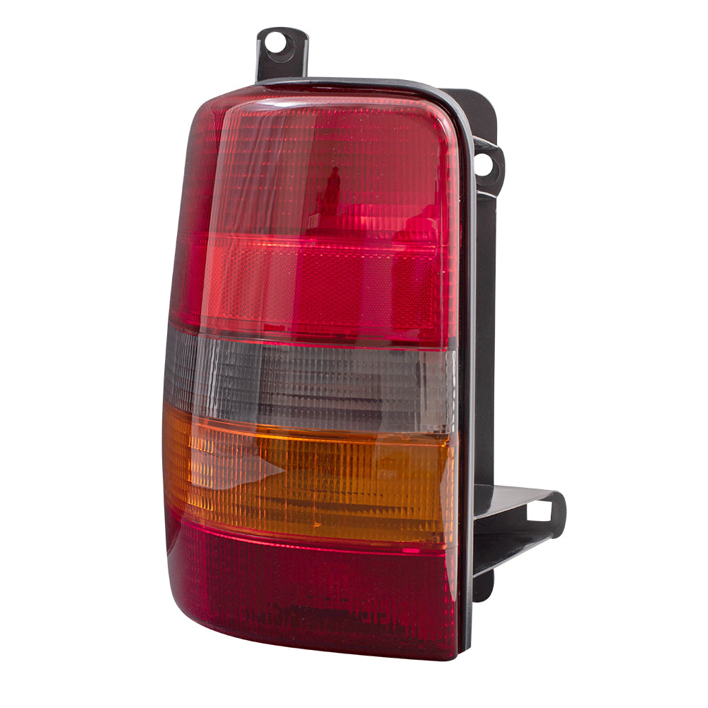 Brock Replacement Driver Tail Light Compatible with 1993-1998 Grand Cherokee 55155739AA