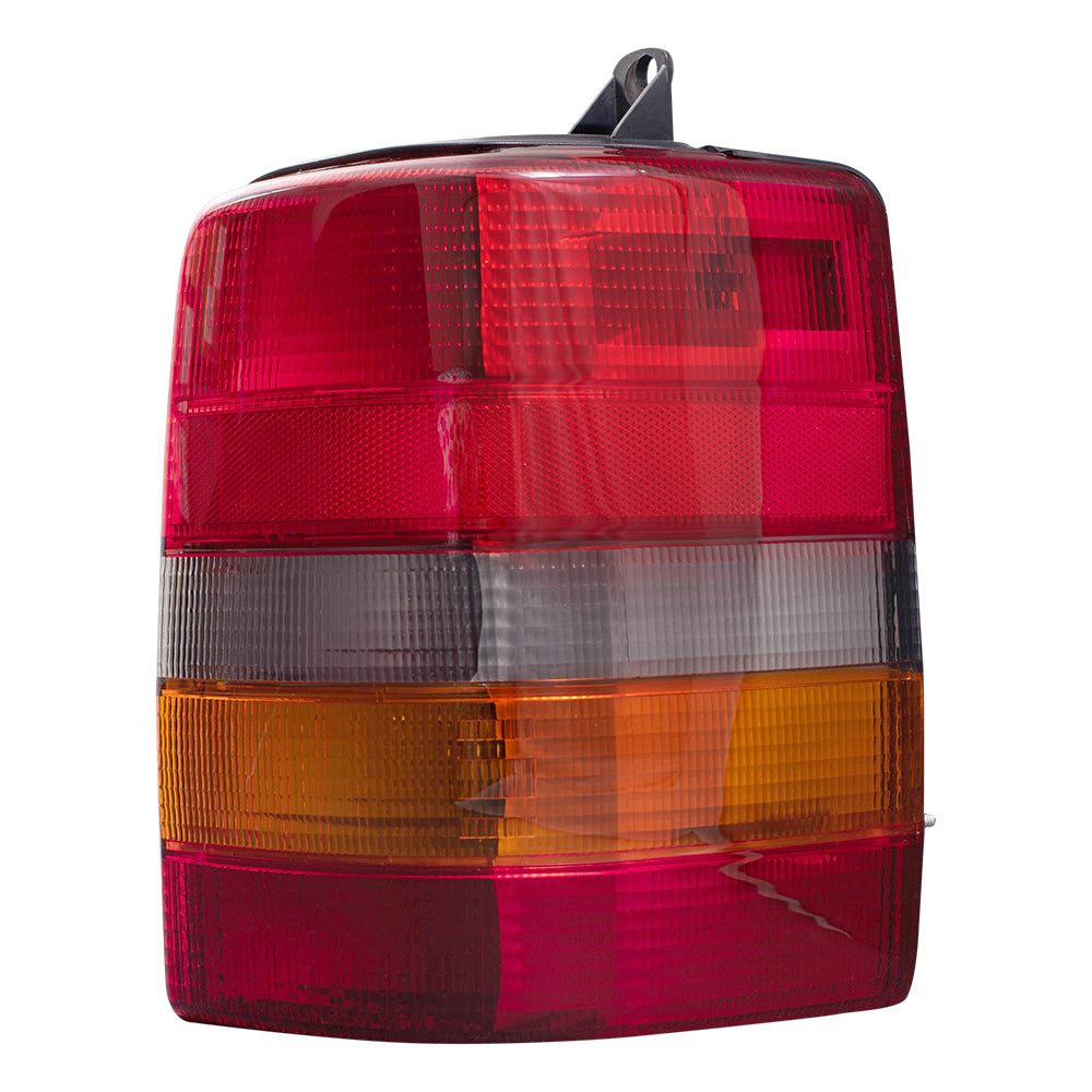 Brock Replacement Passenger Tail Light Compatible with 1993-1998 Grand Cherokee 55155738AA
