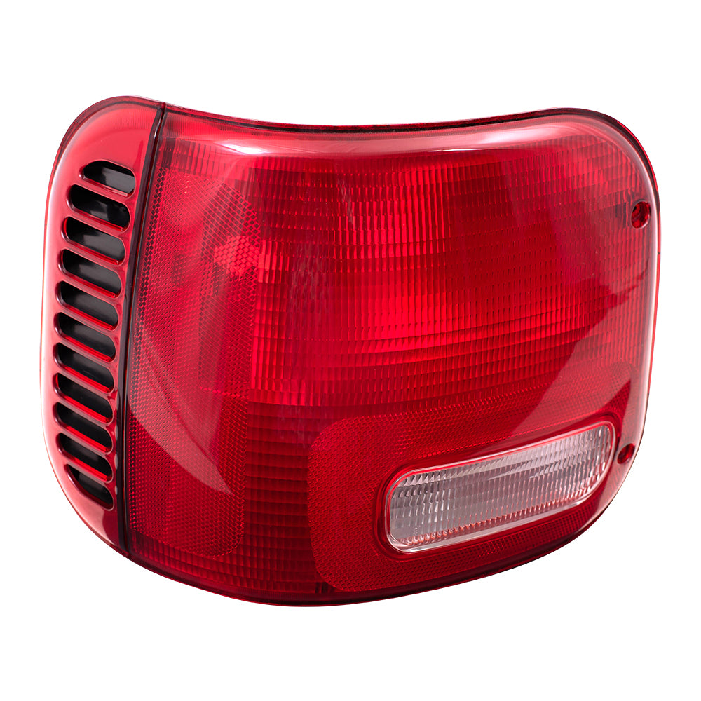 Brock Replacement Driver Tail Light Compatible with 1994-2003 B Series Van 4882685