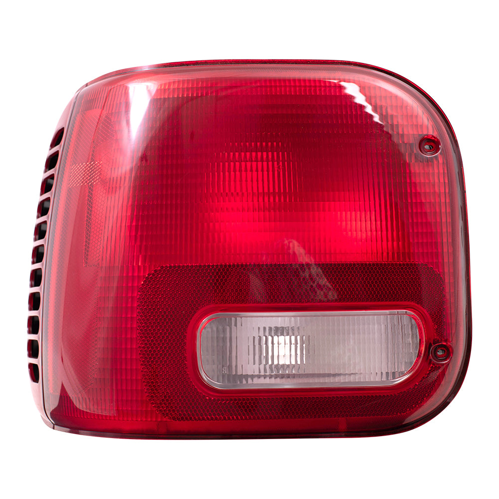 Brock Replacement Driver Tail Light Compatible with 1994-2003 B Series Van 4882685