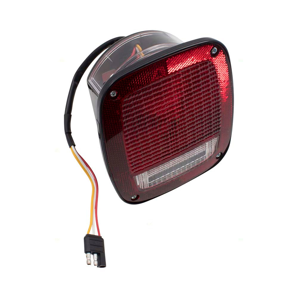 Brock Replacement Passenger Tail Light Compatible with 1976-1980 CJ Series J5457198