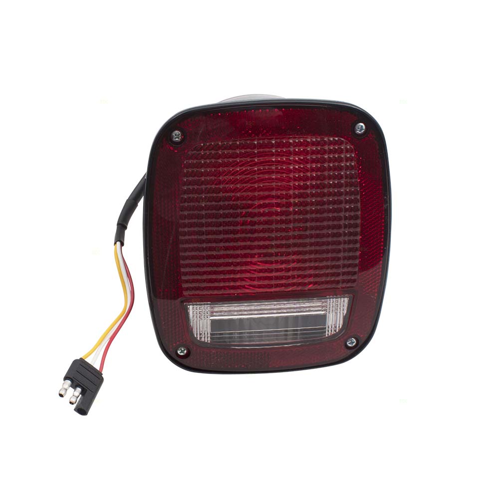 Brock Replacement Passenger Tail Light Compatible with 1976-1980 CJ Series J5457198