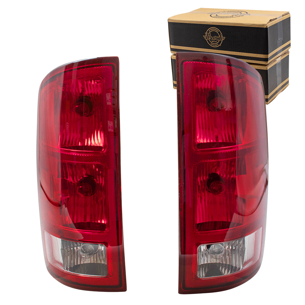 Tail Light for 2002-2006 Ram 1500 w/ Circuit Board for 2003-2006 Ram 2500 55077347AF Set CH2800155