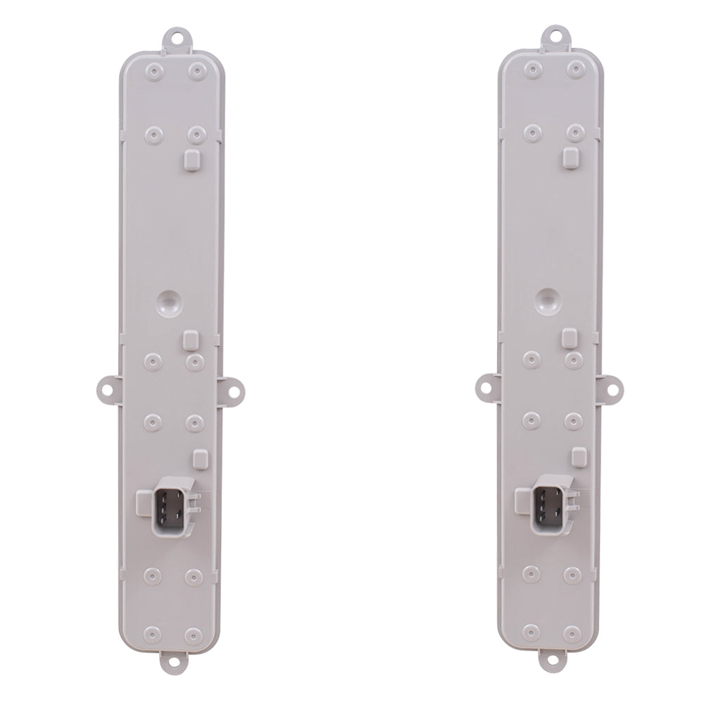 Brock Replacement Set Driver and Passenger Tail Light Circuit Boards Compatible with 2002-2006 Pickup Truck 55077343AB 55077346AA