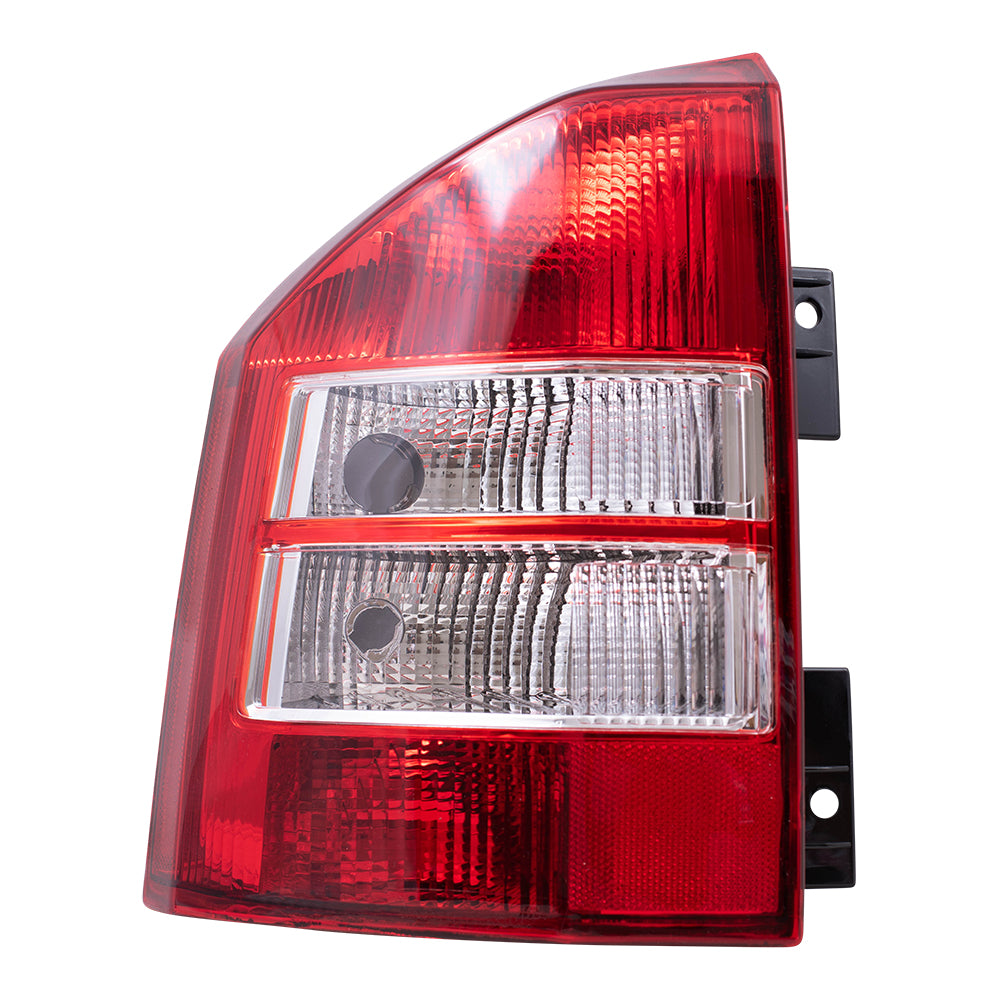 Brock Replacement Driver Tail Light Compatible with 2007-2010 Compass 5303879AD