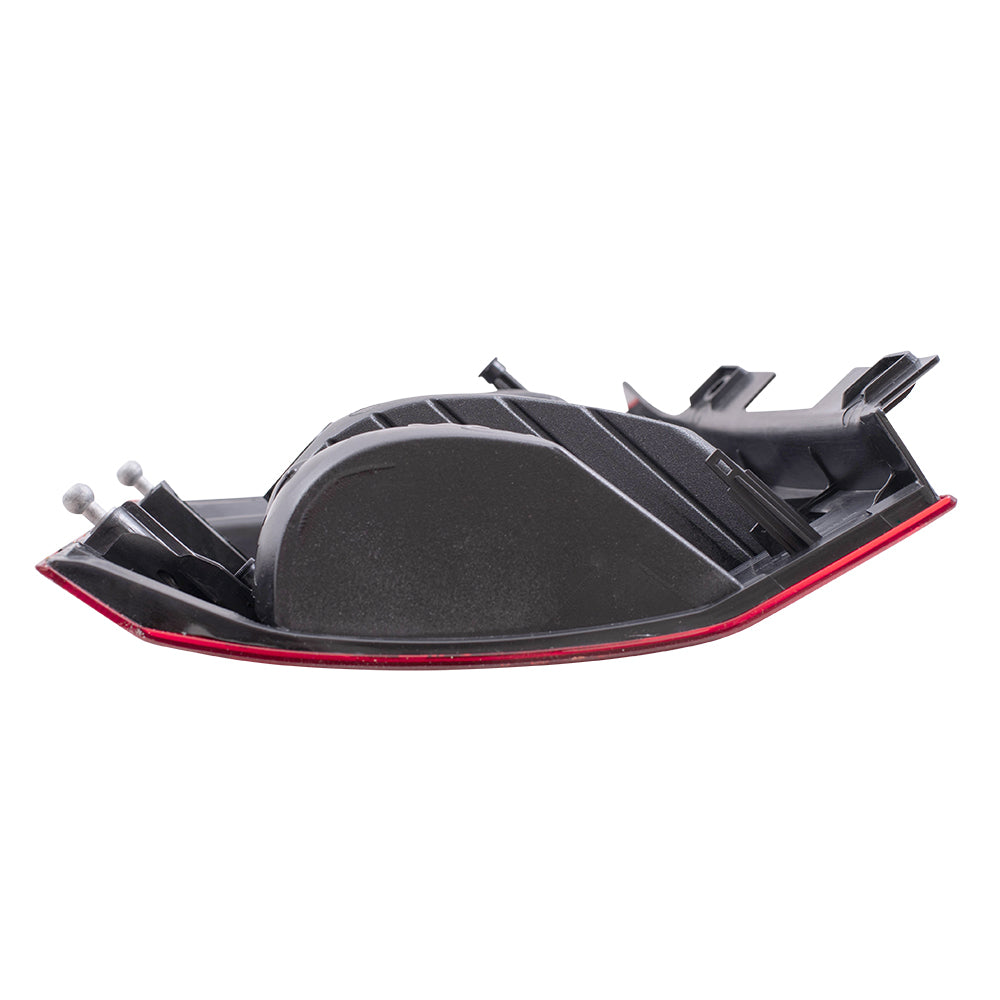 Brock Replacement Passenger Tail Light Compatible with 2007-2010 Compass 5303878AD