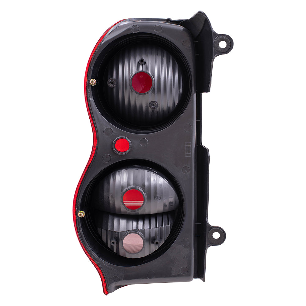 Brock Replacement Set Driver and Passenger Tail Lights Compatible with 2004-2009 Durango 5133169AI 5133168AI