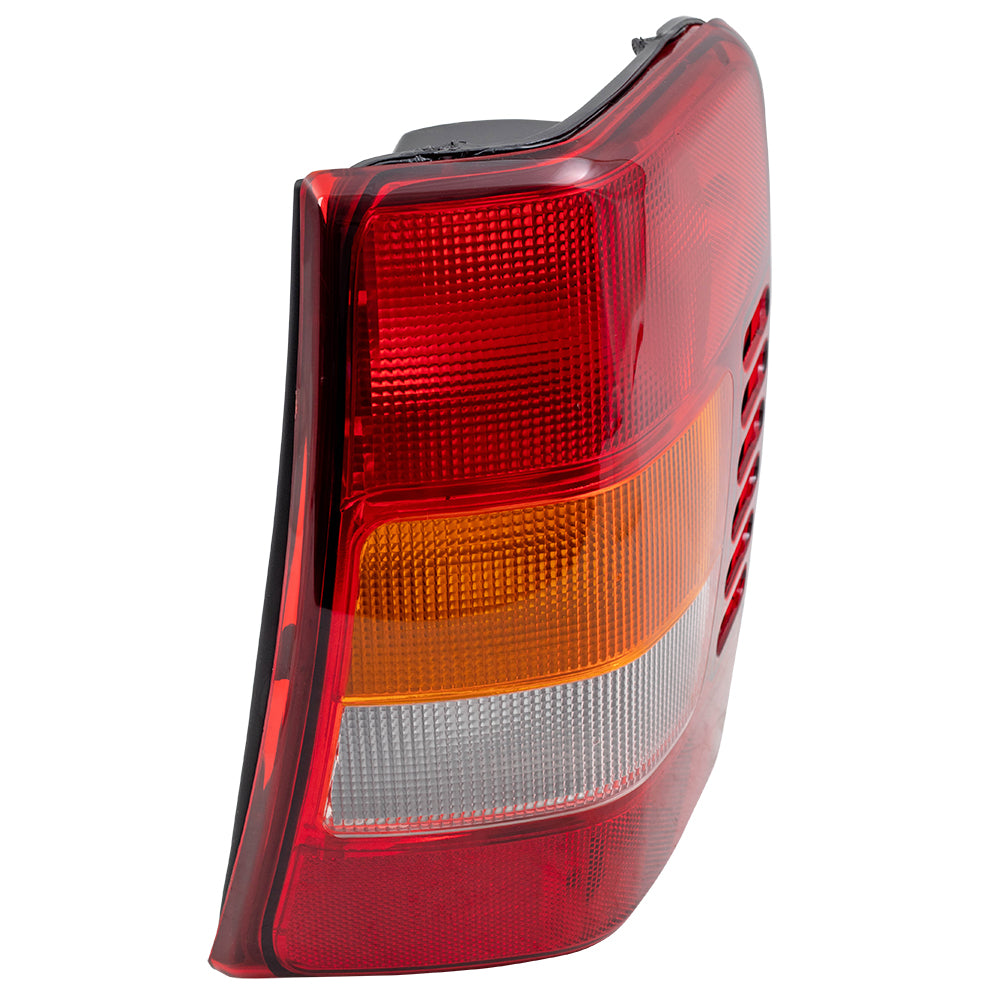 Brock Replacement Set Driver and Passenger Tail Lights Lens with Circuit Boards Compatible with 2002-2004 Grand Cherokee 55155138AJ 55155138AJ