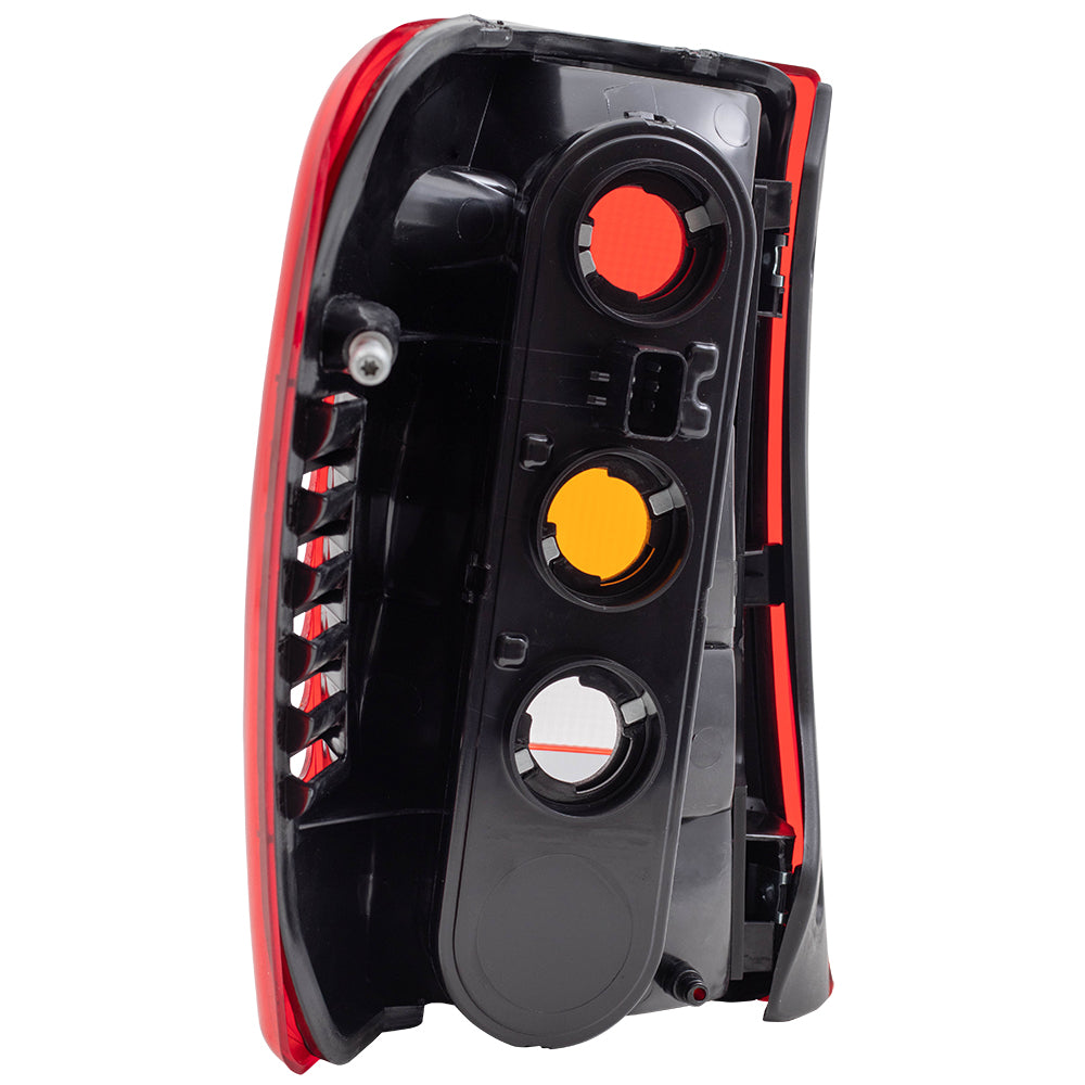 Brock Replacement Set Driver and Passenger Tail Lights Lens with Circuit Boards Compatible with 2002-2004 Grand Cherokee 55155138AJ 55155138AJ
