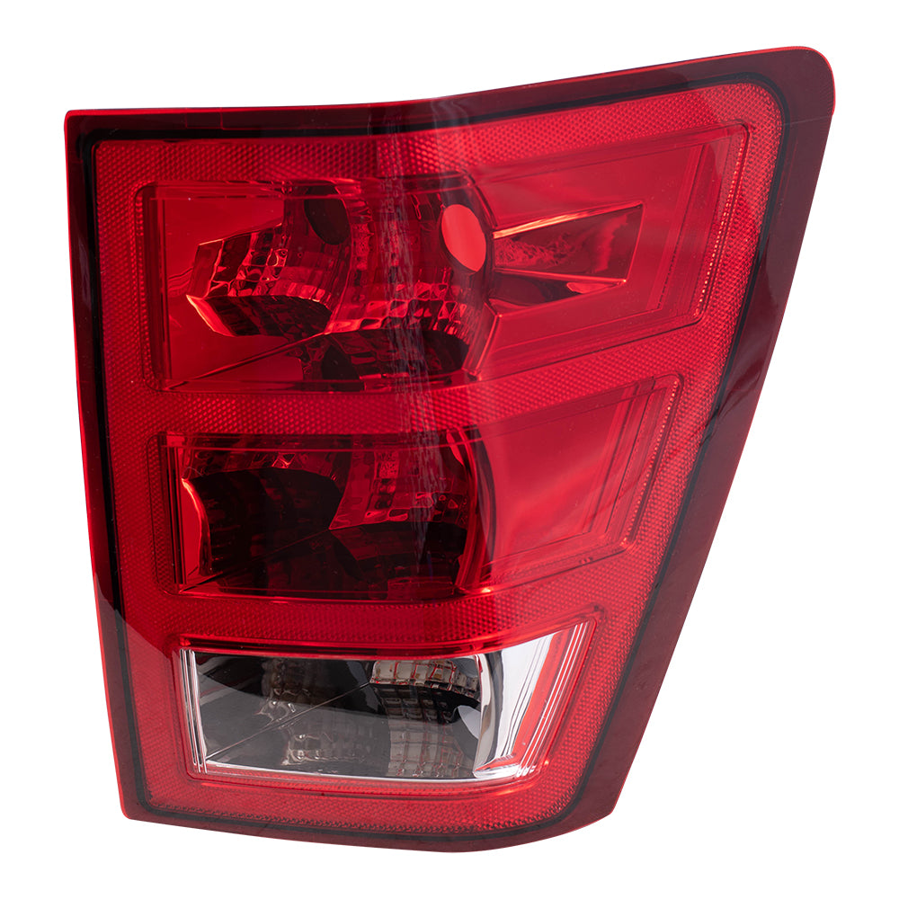 Brock Replacement Passenger Tail Light Compatible with 2005-2006 Grand Cherokee 55156614AE