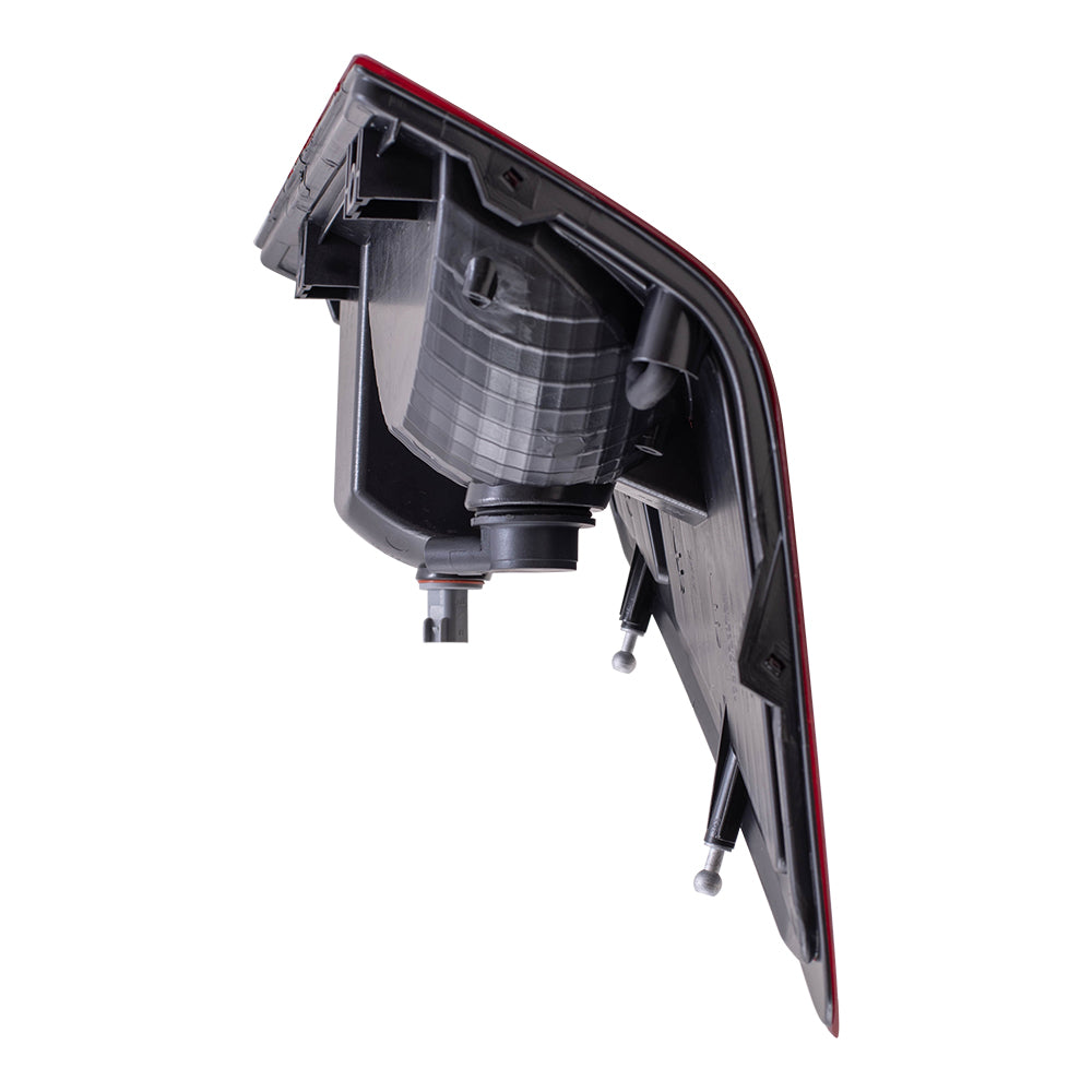Brock Replacement Set Driver and Passenger Tail Lights Compatible with 2007-2010 Grand Cherokee 55079013AC 55079012AC