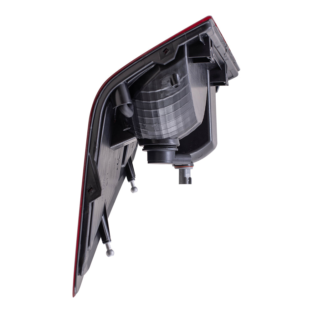 Brock Replacement Passenger Tail Light Compatible with 2007-2010 Grand Cherokee 55079012AC