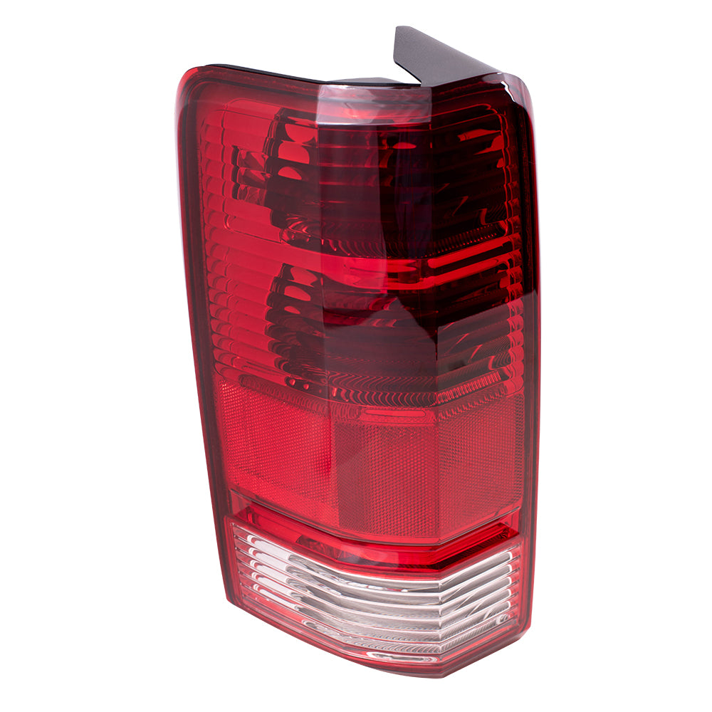 Brock Replacement Driver Tail Light Compatible with 2007-2011 Nitro 55157151AG