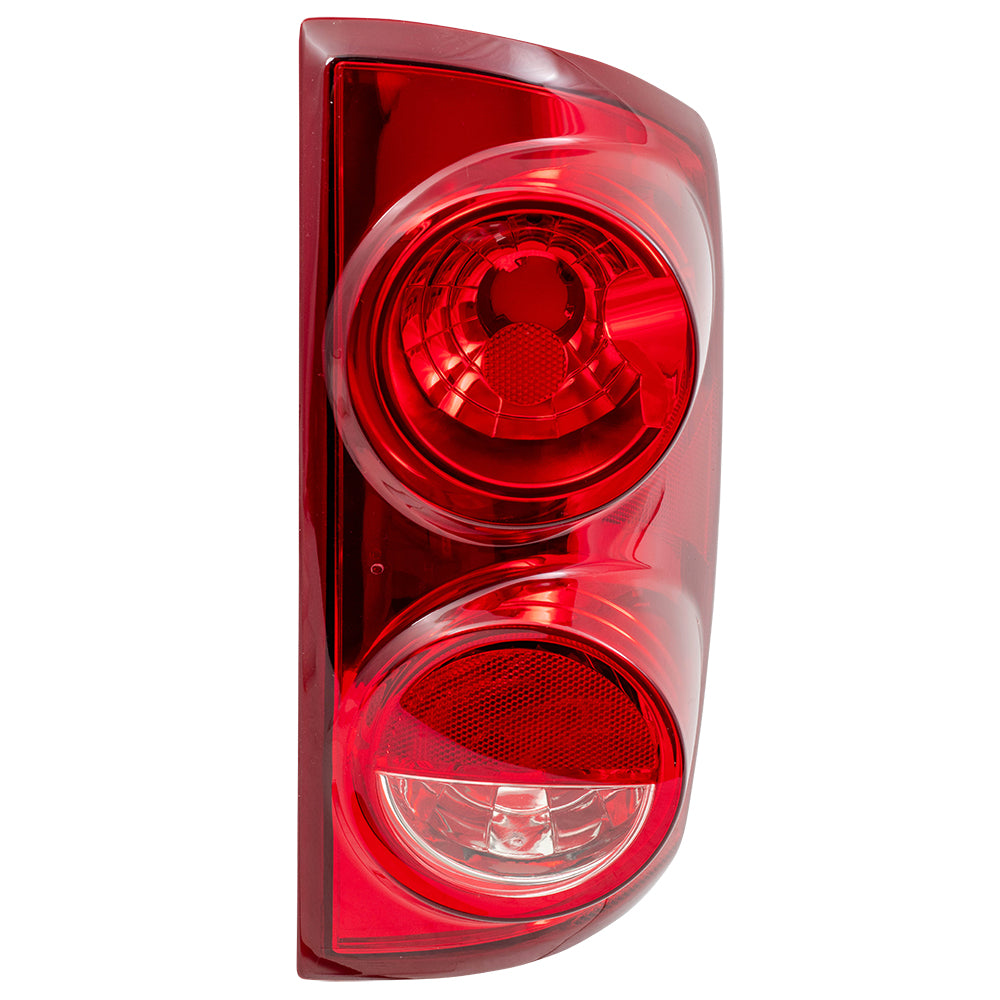 Brock Aftermarket Replacement Passenger Right Tail Light Unit Compatible With 2007-2009 Dodge Ram