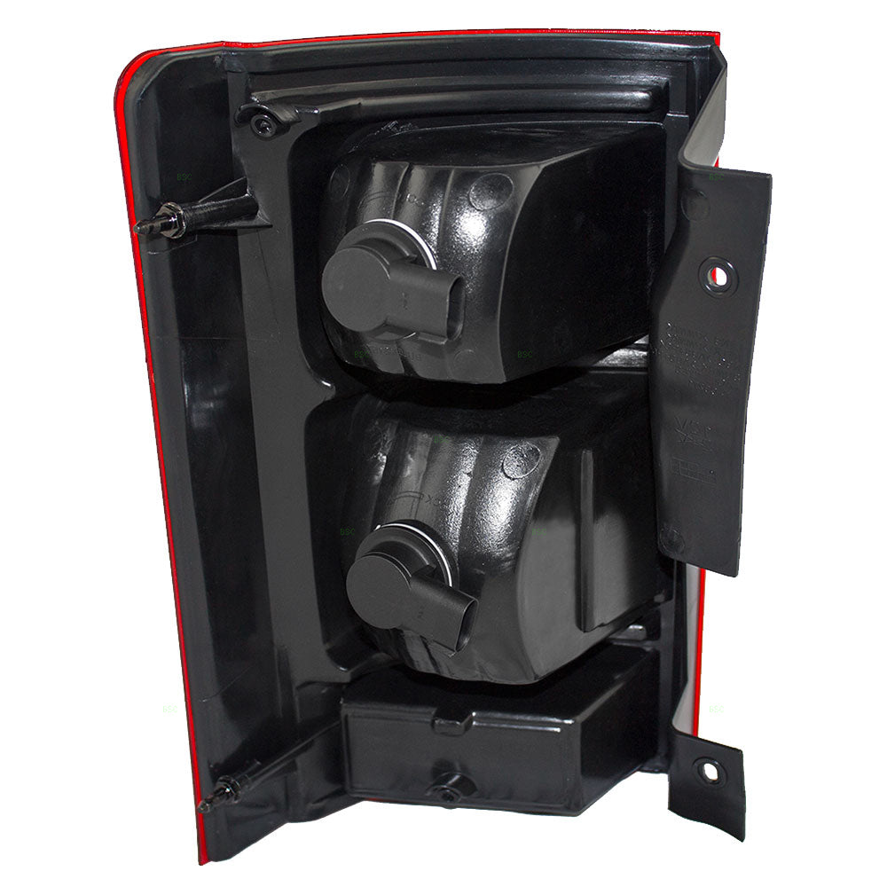 Brock Aftermarket Replacement Passenger Right Combination Tail Light Assembly Compatible With 2008-2010 Dodge Grand Caravan