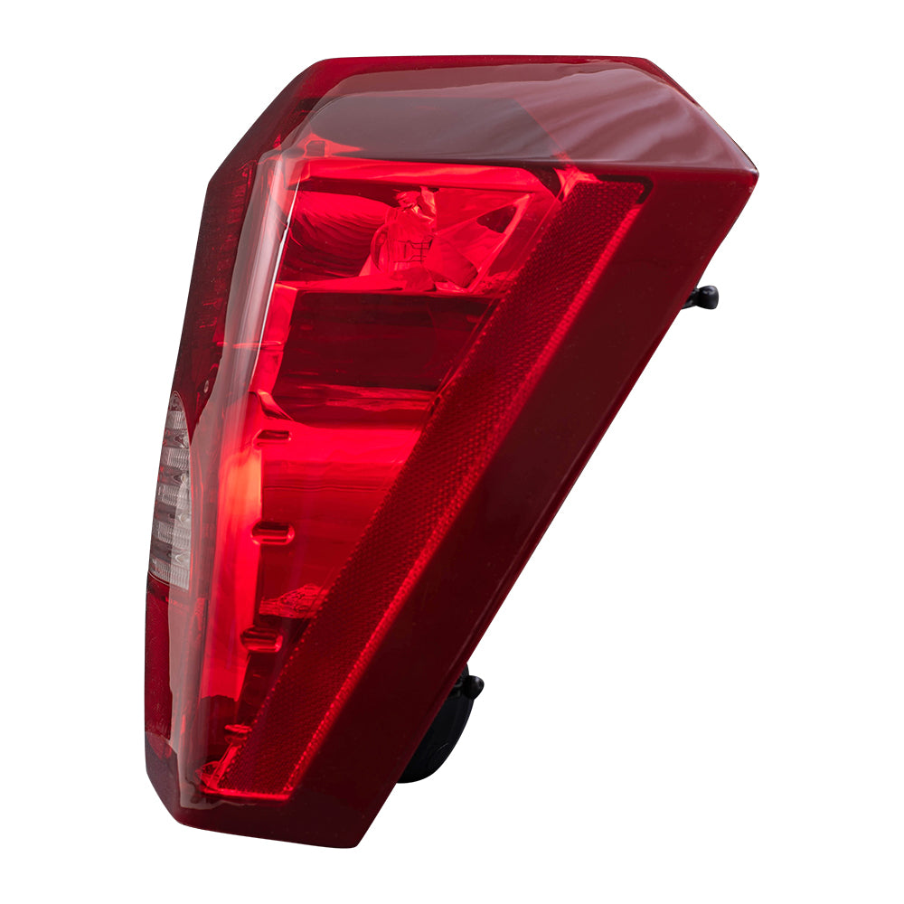 Brock Replacement Set Driver and Passenger Tail Lights Compatible with 2008-2012 Caliber 5160361AA 5160360AA