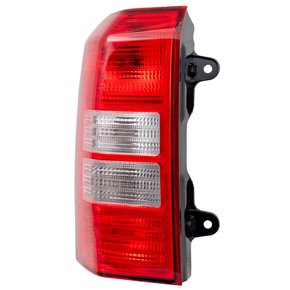 Brock Replacement Driver Tail Light Compatible with 2008-2017 Patriot 5160365AE 5160365AC 5160365AE