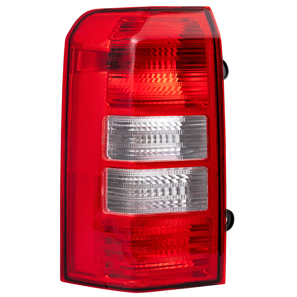 Brock Replacement Driver Tail Light Compatible with 2008-2017 Patriot 5160365AE 5160365AC 5160365AE