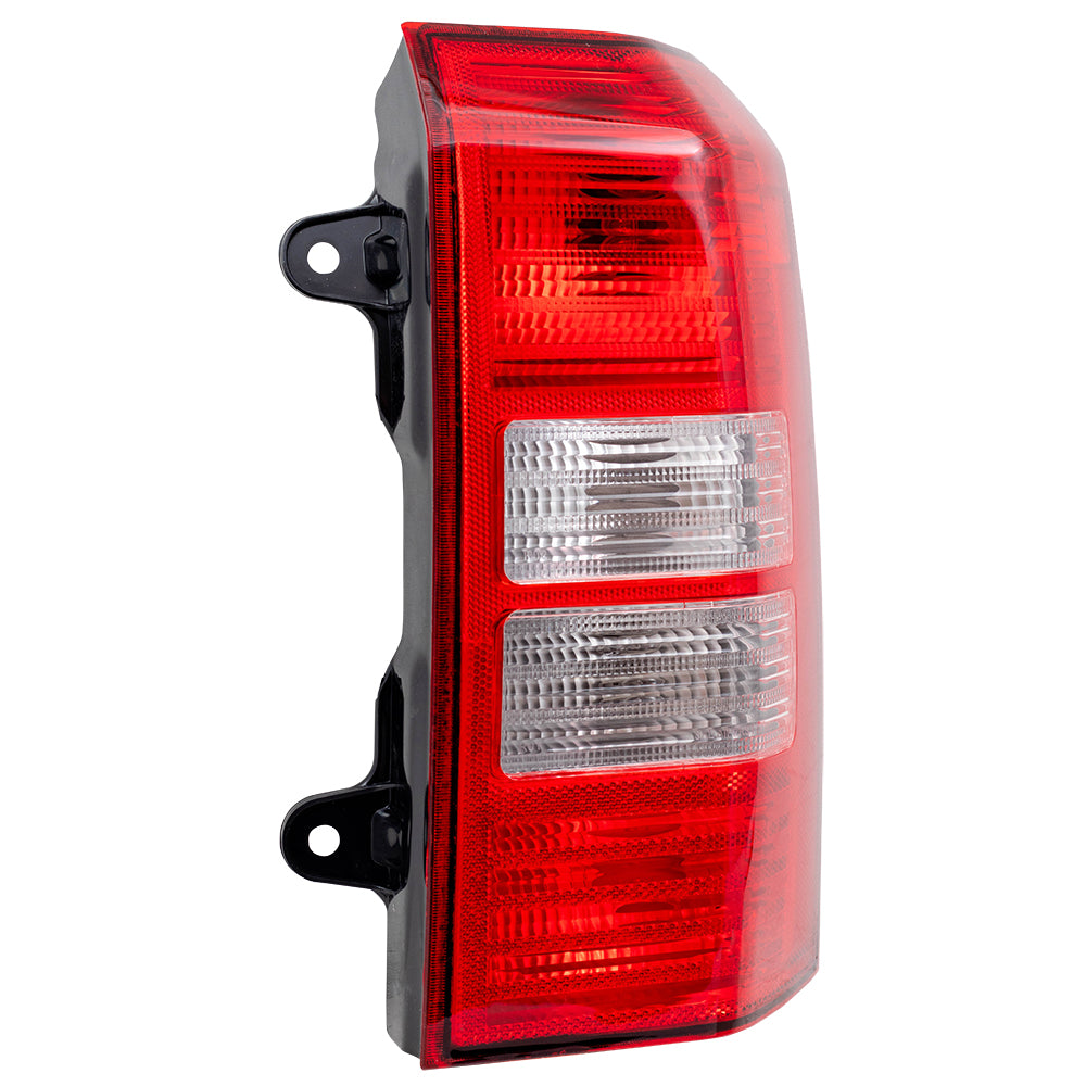 Brock Replacement Passenger Tail Light Compatible with 2008-2017 Patriot 5160364AG 5160364AC 5160364AE