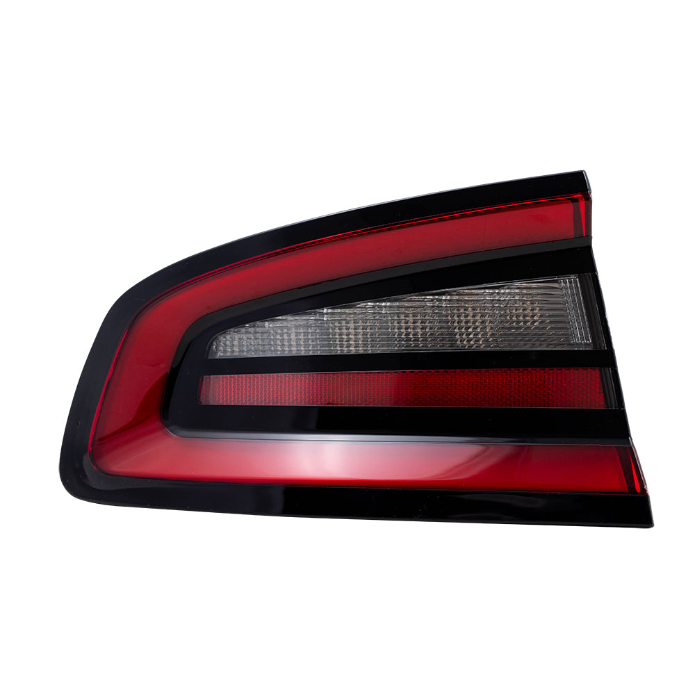 Brock Replacement Driver Quarter Panel Mounted Tail Light Compatible with 2015-2019 Charger