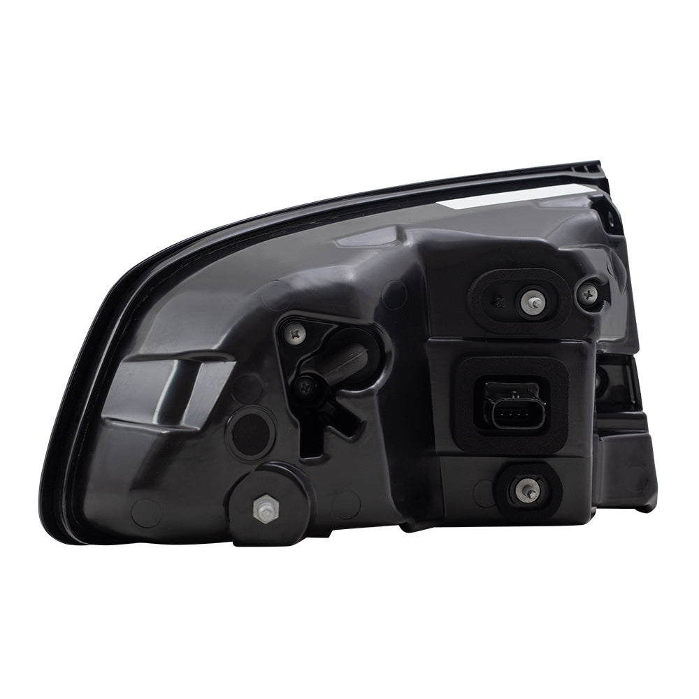 Brock Replacement Set Driver and Passenger Quarter Panel Mounted Tail Lights Compatible with 2015-2019 Charger