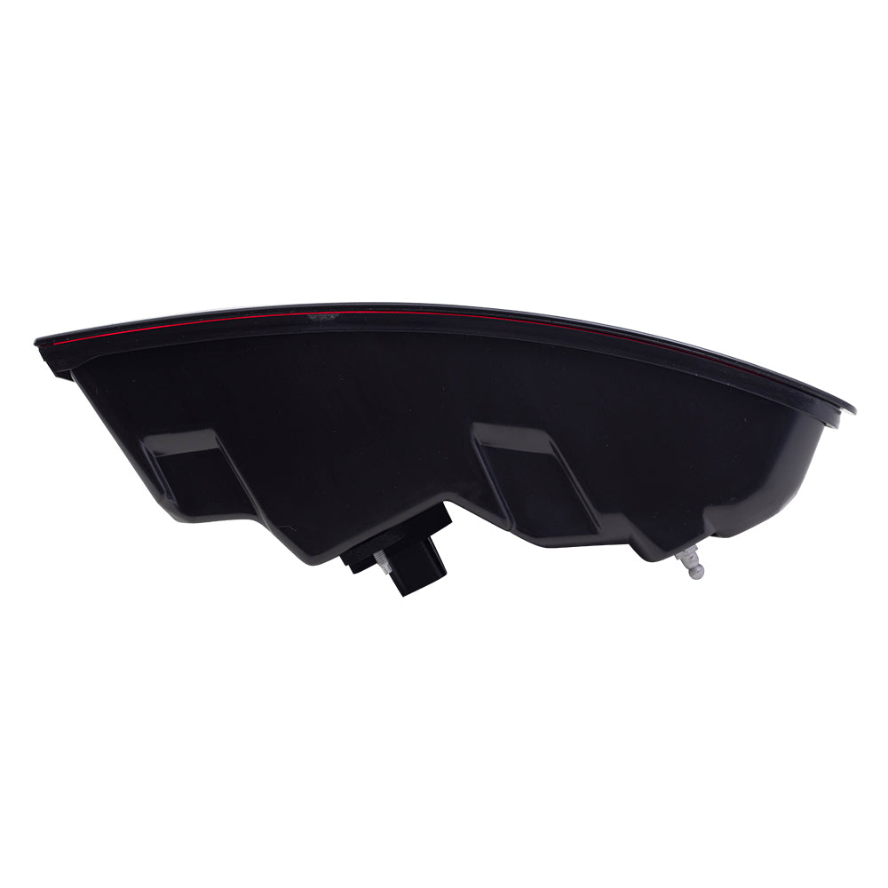 Brock Replacement Set Driver and Passenger Quarter Panel Mounted Tail Lights Compatible with 2015-2019 Charger
