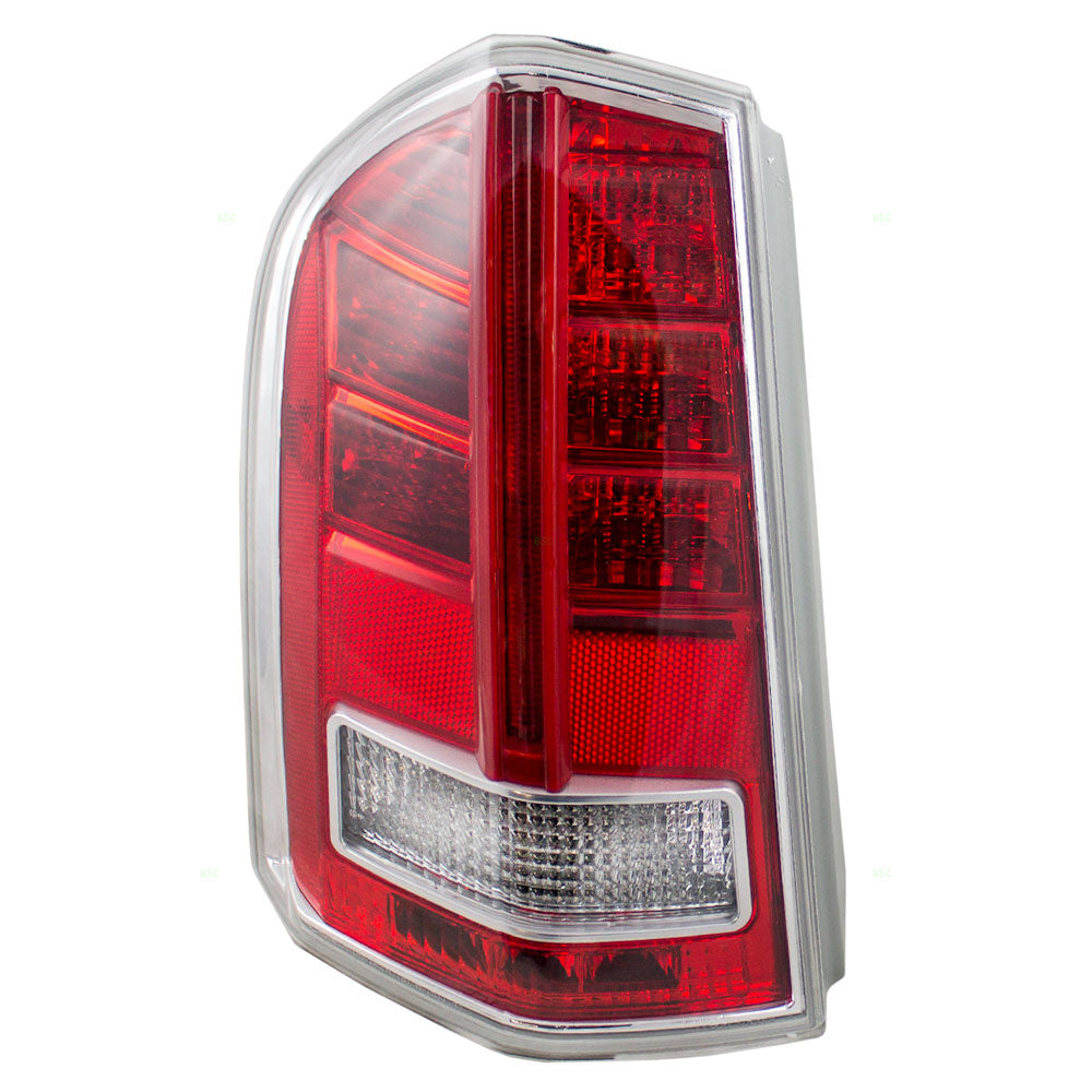 Brock Replacement Driver Tail Light Compatible with 2011-2014 300 68042171AE