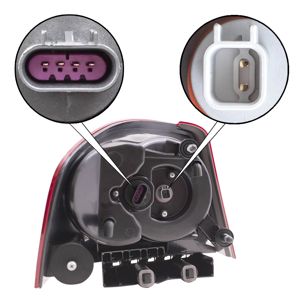 Tail Light for 2011-2014 Avenger 5182523AG Set CH2818130