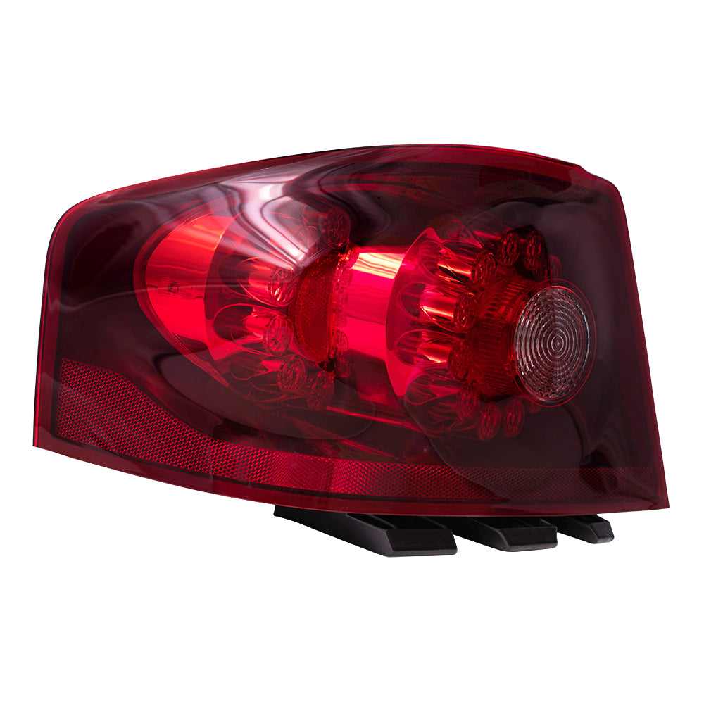 Brock Replacement Driver Tail Light Compatible with 2011-2014 Avenger 5182523AG