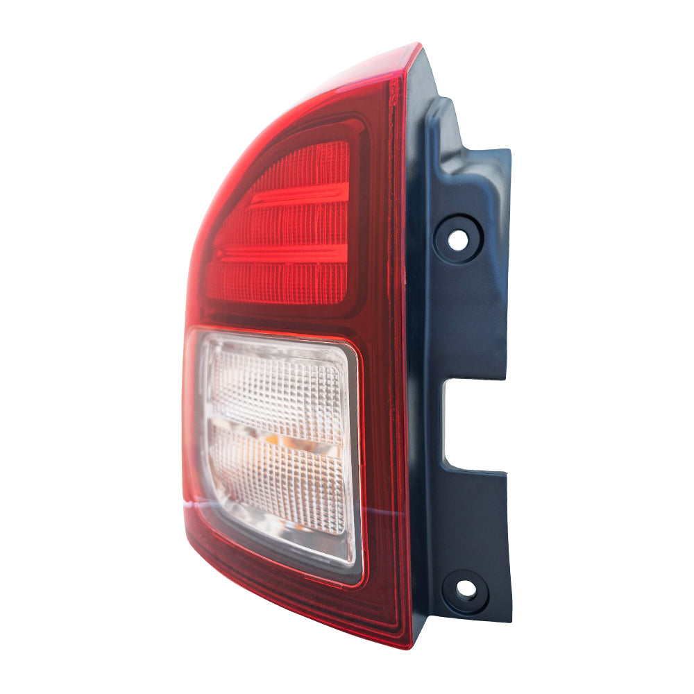 Brock Aftermarket Replacement Driver Left Combination Tail Light Assembly Compatible With 2014-2017 Jeep Compass