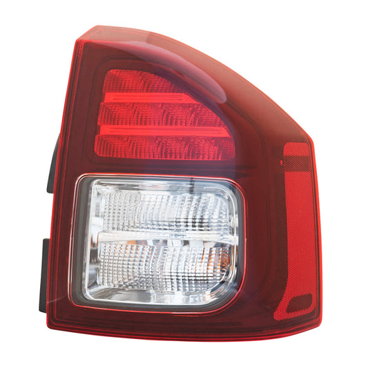 Brock Aftermarket Replacement Passenger Right Combination Tail Light Assembly Compatible With 2014-2017 Jeep Compass