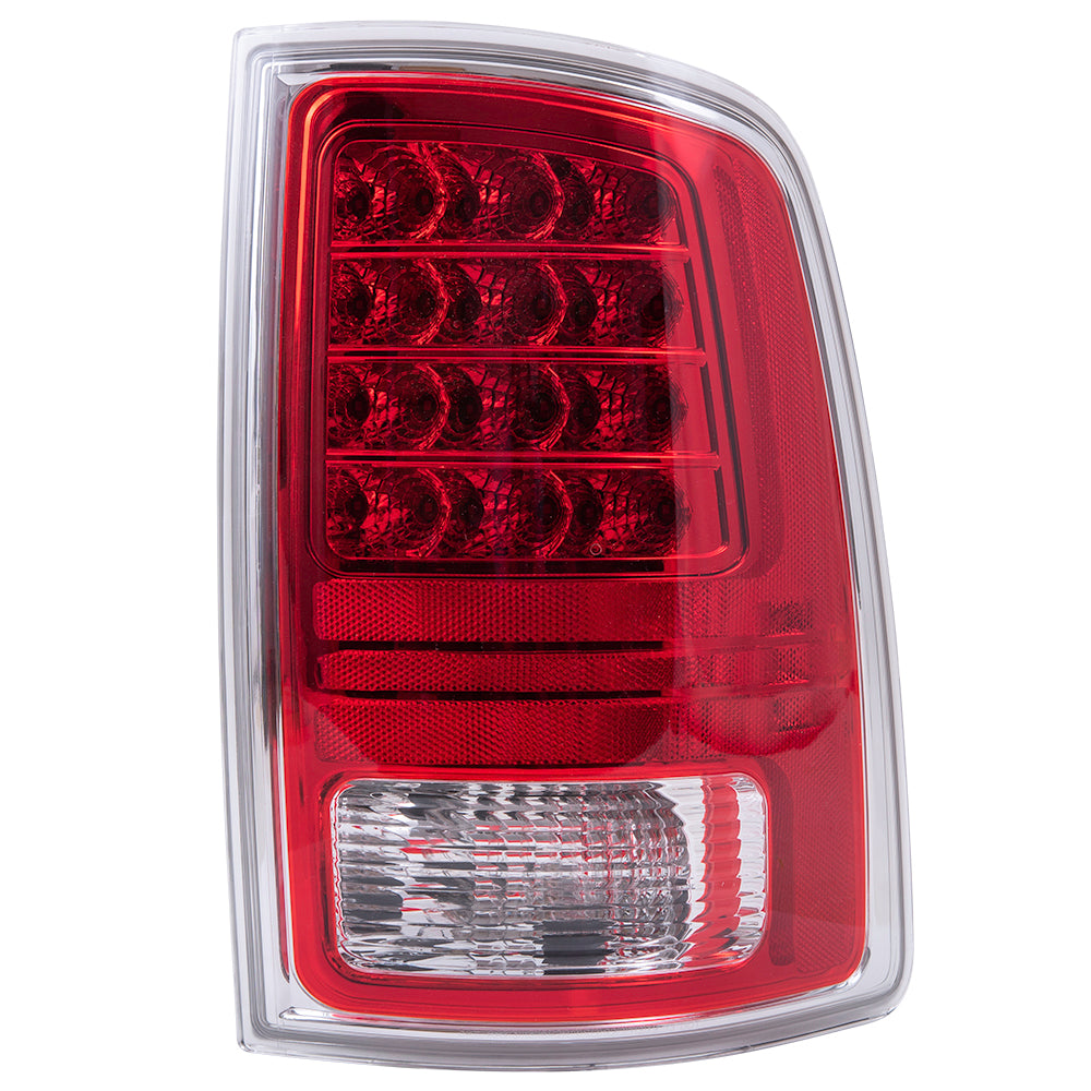 Tail Light for 2013-2018 1500 Simple Design Chrome Trim  Classic for 2013-2018 2500 2013-2018 3500 2019-2023 1500 Classic 68093078AC Set