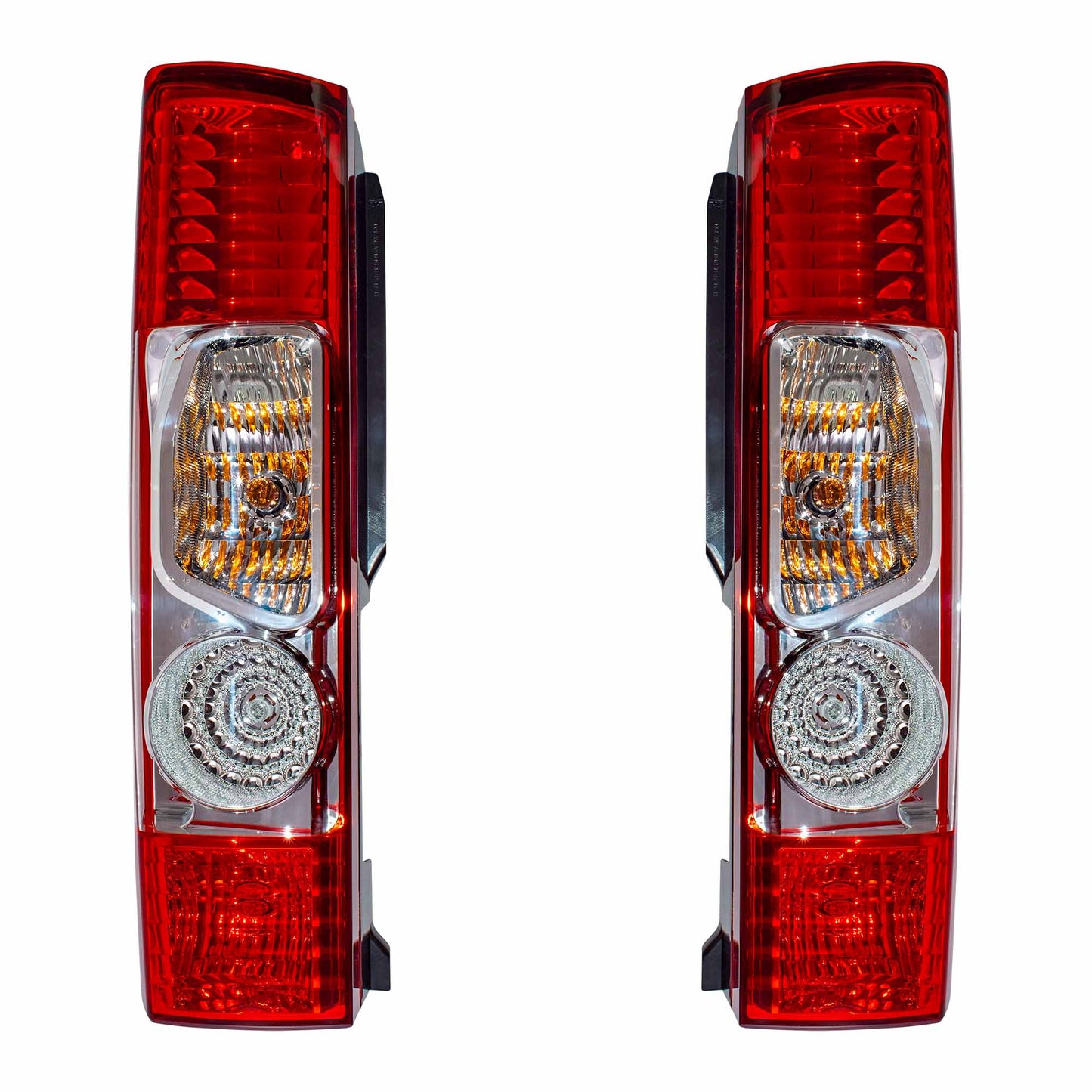 Brock 2222-0097LR Driver Left Passenger Right Combination Tail Light Assembly Set Compatible with 2014-2024 RAM ProMaster