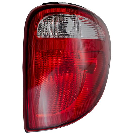 Brock Replacement Passenger Tail Light Compatible with 2004-2007 Caravan Town & Country 68241334AA