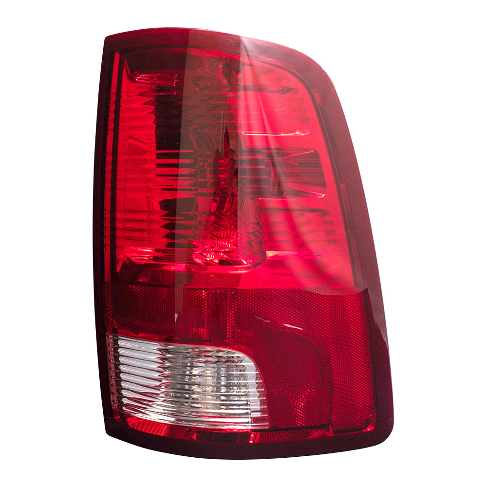 Brock Replacement Passenger Tail Light Compatible with 2009-2018 Pickup Truck 55277414AF