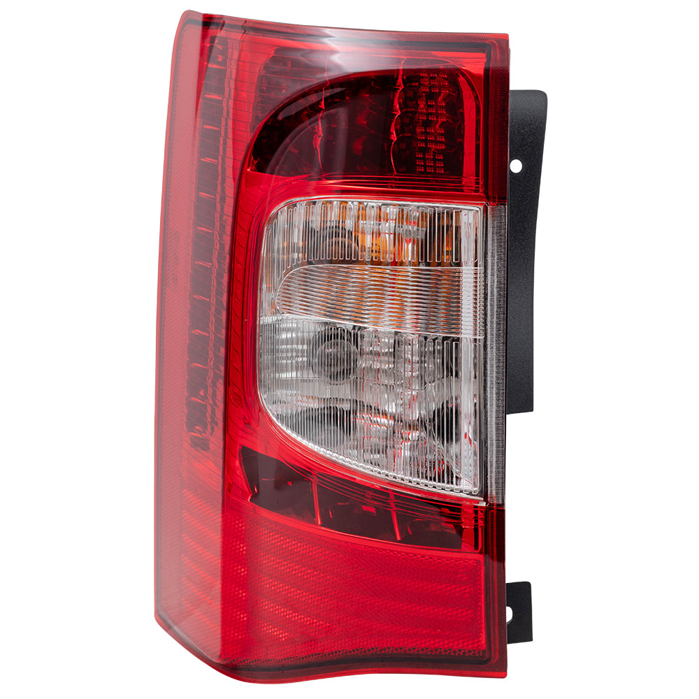 Brock Replacement Driver LED Tail Light Compatible with 2011-2016 Town & Country Van 5182531AE