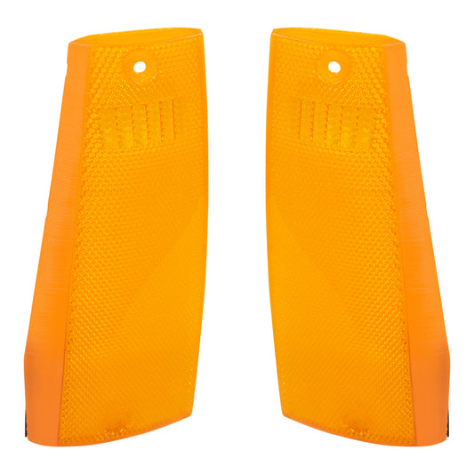 Park/Signal/Side Marker for 1984-1996 Cherokee for Single Headlights for 1986-1992 Comanche 1984-1990 Wagoneer 56000111 Set CH2550113
