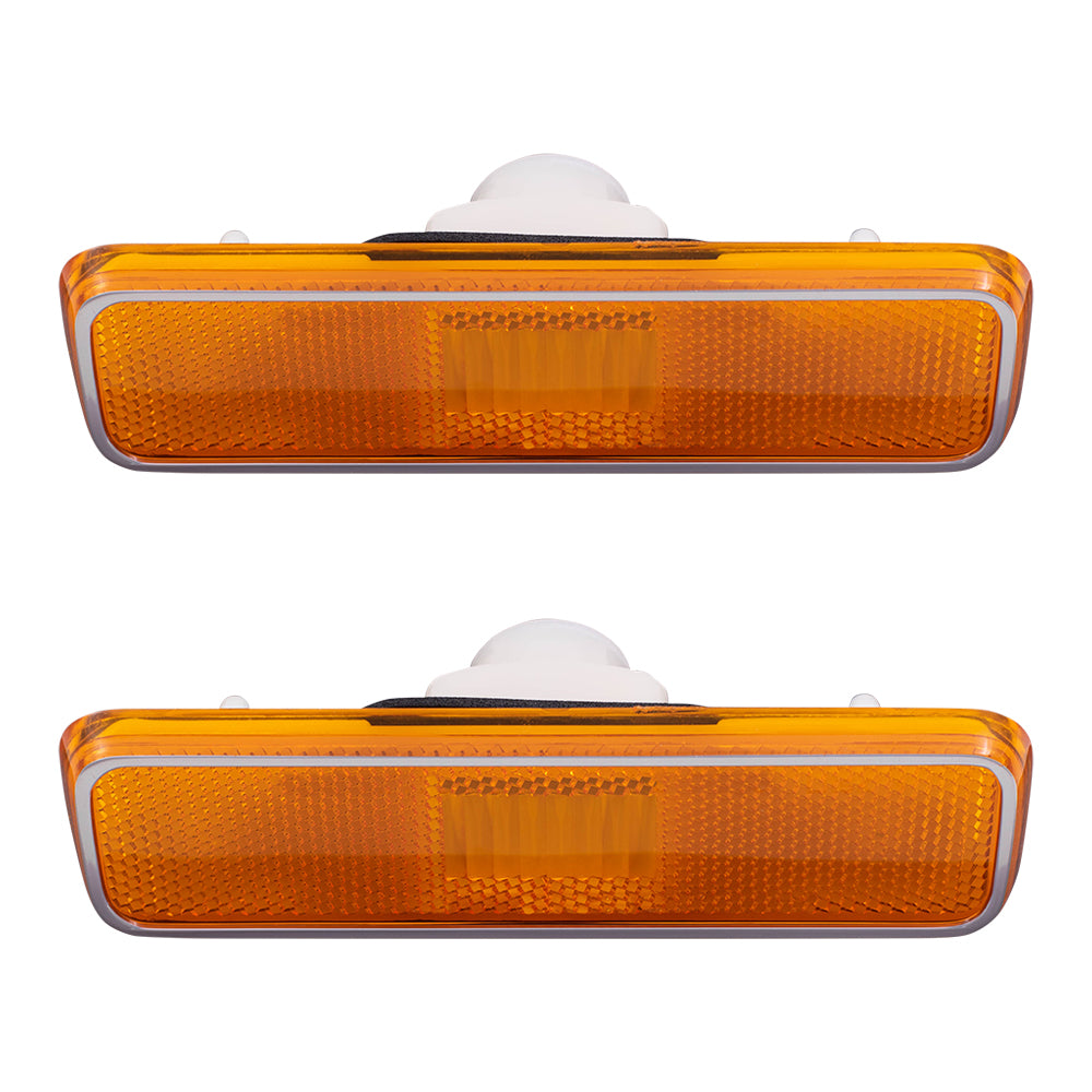 Park/Signal/Side Marker for 1981-1993 D150 Front Amber L=R for 1981-1993 D250 1981-1993 D350 1981-1993 Ramcharger 1972-1986 Charger 1972-1976 Dart 1976-1979 Aspen 3587436 CH2550101
